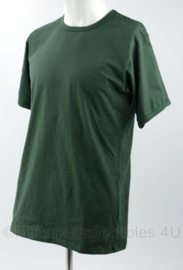 Defensie burgerpersoneel t-shirt  groen - maat Medium - nieuw - origineel