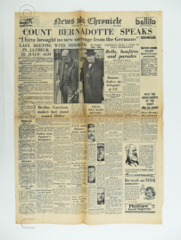 News Chronicle krant - May 2, 1945 - origineel