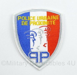 Franse Police Urbaine de Proximite embleem - 9 x 7,5 cm - origineel