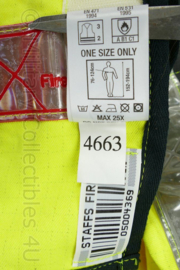 Staffs Fire & Rescue jacket met reflectiestrips Monitoring Officer/Incident Commander - one size - licht gedragen - origineel