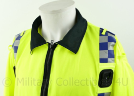 Britse Politie POLICE support jacket lightweigt High Visability  met portofoon houders - nieuw - maat Large Regular- origineel