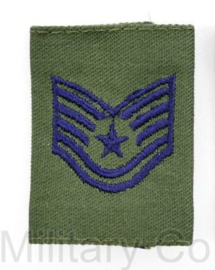 USAF US AIRFORCE GVT epaulet voor de borst van de Goretex jas -  rang Technical Sergeant - per stuk - 5,5 x 4 cm -  origineel