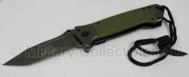 Zakmes - lijkt op Browning DA35 - 22 cm lang - groen