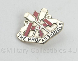 US 570th Artillery group unit crest The Professionals  - 3,5 x 2,5 cm - origineel