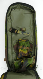 Defensie Woodland rugzak zijtas Veldtas Richtkijker - 22 x 11 x 57 cm - origineel