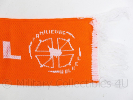 Klu Luchtmacht oranje sjaal Vliegbasis Volkel - 115 x 14 cm - nieuw -  origineel