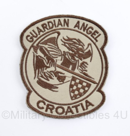 Guardian Angel Croatia patch - 9 x 8 cm - met klittenband - origineel