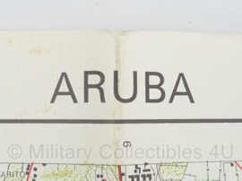 Defensie stafkaart Aruba blad 1 - schaal 1 : 25.000 - 70 x 52,5 cm - origineel