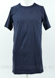 Defensie Tshirt donkerblauw korte mouw - nieuw - maat 7585/9505 - origineel