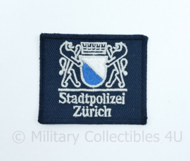 Zwitserse Stadtpolizei Zurich embleem  - 6 x 5 cm - origineel