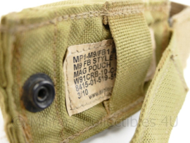 Eagle Industries Defensie M9 FB Style mag  pouch MOLLE coyote ook voor de Glock17 - maker Eagle Industries - 14 x 5,5 x 3 cm - origineel