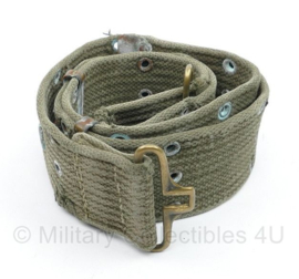 WO2 US Pistol belt OD - 65 x 5,5 cm - origineel