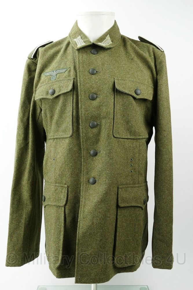 WO2 Duitse M42 Feldbluse - maat Large  - replica