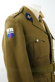 KL DT uniform jas en broek set 1e Luitenant Aan- en afvoertroepen 1962 - maat Medium - origineel