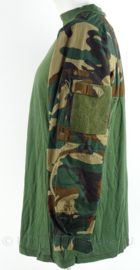 Korps Mariniers Ubac shirt woodland forest camo - merk Rothco - maat M - Zeldzaam - origineel