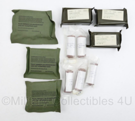 Defensie vorig model groene geneeskundige draagtas MET originele inhoud 1983- 27 x 13 x 20 cm - origineel
