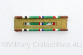 WO2 US Army European African Campaign medal bar voor op een mounting plate - 3,5 x 1 cm - origineel