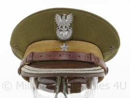 Poolse leger pet - hogere rang met 1 ster - maat 54 - origineel