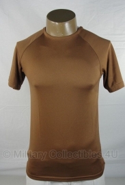 Landmacht shirt bruin , mannen vochtregulerend  warm weer - Small, XXL, 3XL of 4XL - NIEUW IN DE VERPAKKING - origineel