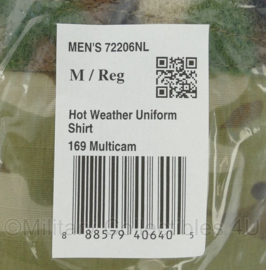 5.11 Men's Hot Weather Uniform Shirt Multicam - maat Medium Regular - nieuw in verpakking - origineel
