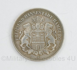 Deutsches Reich 1896 munt Kaiser Konig von Preussen  - diameter 4 cm - replica