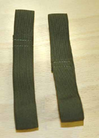 Broek elastiek - blousing band  groen - 1 paar