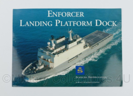 Informatie Folder Enforcer Landing Platform Dock - Schelde Shipbuilding - 29,5 x 21 cm - gebruikt - origineel