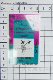 Open Dagen Klu Leeuwaren ID badge 2008 - origineel