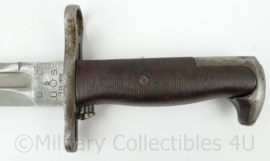 WO2 US Army M1 Garand bajonet 1942 - makers AFH en UC - origineel