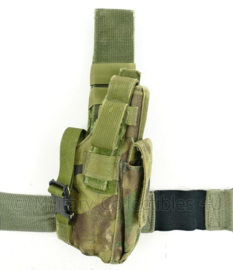 US Army en Korps Mariniers dropleg holster Eagle Industries US Woodland camo - origineel