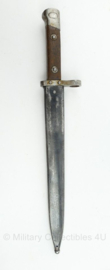 Oostenrijkse M1895 bayonet voor de 8mm M1895 mannlicher gemaakt voor export naar Bulgarije - origineel