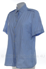 Klu Luchtmacht dames blouse Lichtblauw - korte mouw - maat 37 - origineel