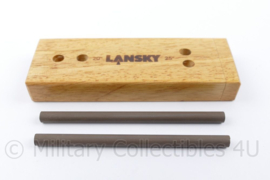 Lansky Pocket Keramisch Slijpsysteem met 2 keramische staven - 15 x 2 x 5 cm - origineel