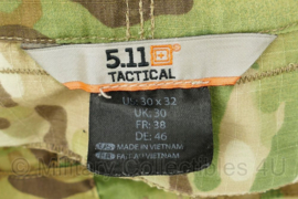 5.11 Tactical Multicam jas en broek - maat Small/Regular - origineel