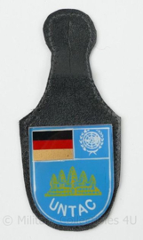 Bundeswehr UN UNTAC Cambodja borsthanger - 9 x 4 cm - origineel