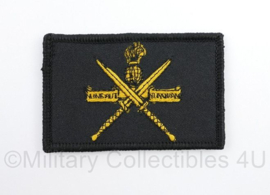 KCT Korps Commandotroepen horizontaal embleem - voor rugzak, baseball cap, ed. - met klittenband - 8 x 5 cm