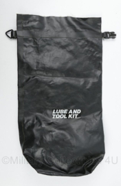 Lube and Tool kit waterdichte tas zwart voor militaire Rubberboot- 66 x 36 cm - gebruikt - origineel