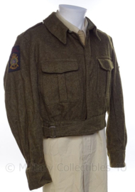 KM Koninklijke Marine, Korps Mariniers uniform jasje rang "marinier der tweede klasse" - jaren 50 - maat 46 - origineel