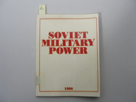 Boek 'Soviet military power 1986'