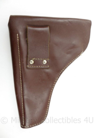 Bruin lederen holster - 21 x 16 x 2 cm