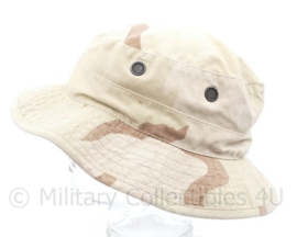 US Army en Korps Mariniers Hat Sun Hot Weather Type 2 boonie hat Desert - maat 7 1/4 - gedragen - origineel