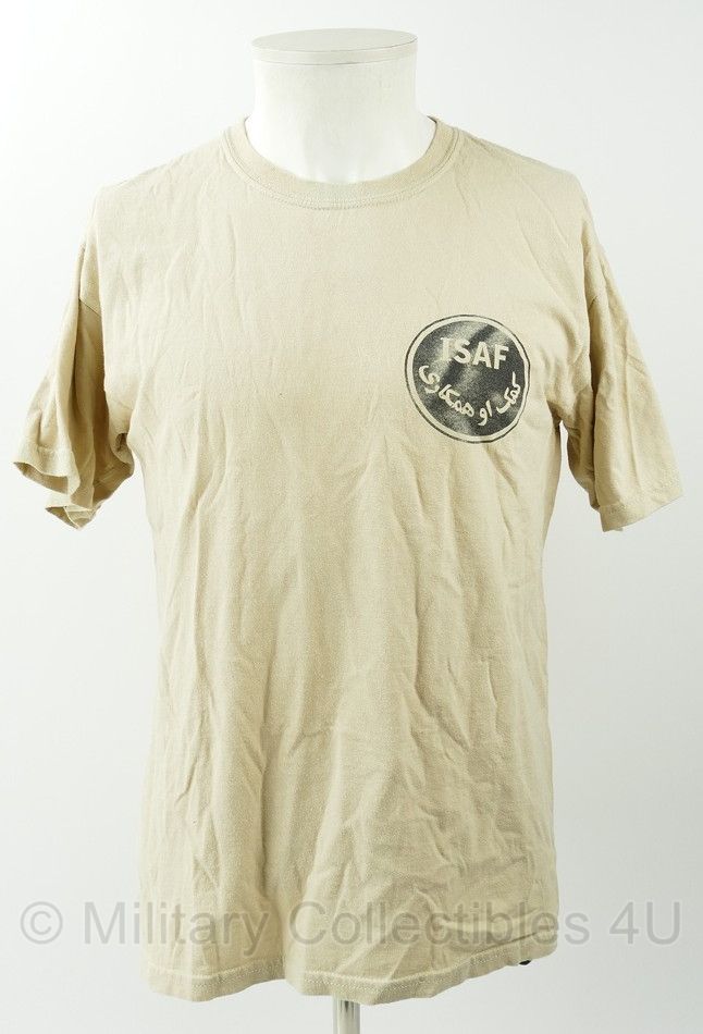 KL T-shirt ISAF TK Survival Run - maat Medium - gedragen - origineel