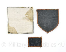 Britse leger insigne set voor op het desert uniform - 3 delig - origineel