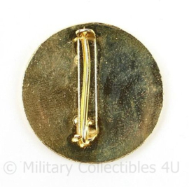 Franse UNPROFOR 403 BSL speldje met Bulldog - diameter 3 cm - origineel