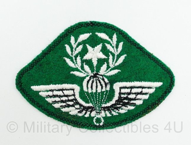 Griekse leger parawing embleem - ZONDER klittenband - 6 x 9 cm - origineel
