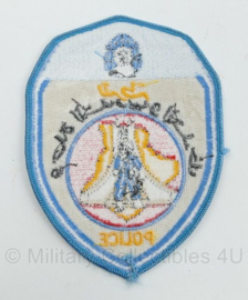 Algerijns Embleem Unites republicaines de securite - 13 x 9,5 cm - origineel