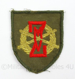 KL Landmacht vaardigheids embleem ZMV Zware Militaire Vaardigheidsproeven- afmeting 5,5 x 7 cm - origineel