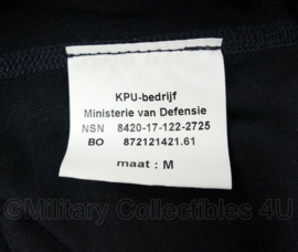 Nieuw model donkerblauw shirt met lange mouwen - maat Medium - origineel