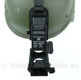 Metalen Night vision helmet mount Helmsteun voor nachtkijker voor MICH en composiet helm M92 m95 ZWART (zonder helm) - met bajonet aansluiting