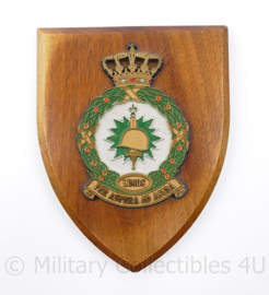 Klu wandbord LIMOS Luchtmacht Instructie en Militaire Opleidingen School Woensdrecht - 14 x 1,5 x 18 cm -  origineel